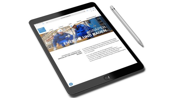 Graeper Website Tablet