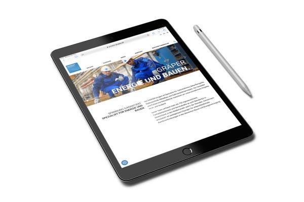 Graeper Website Tablet